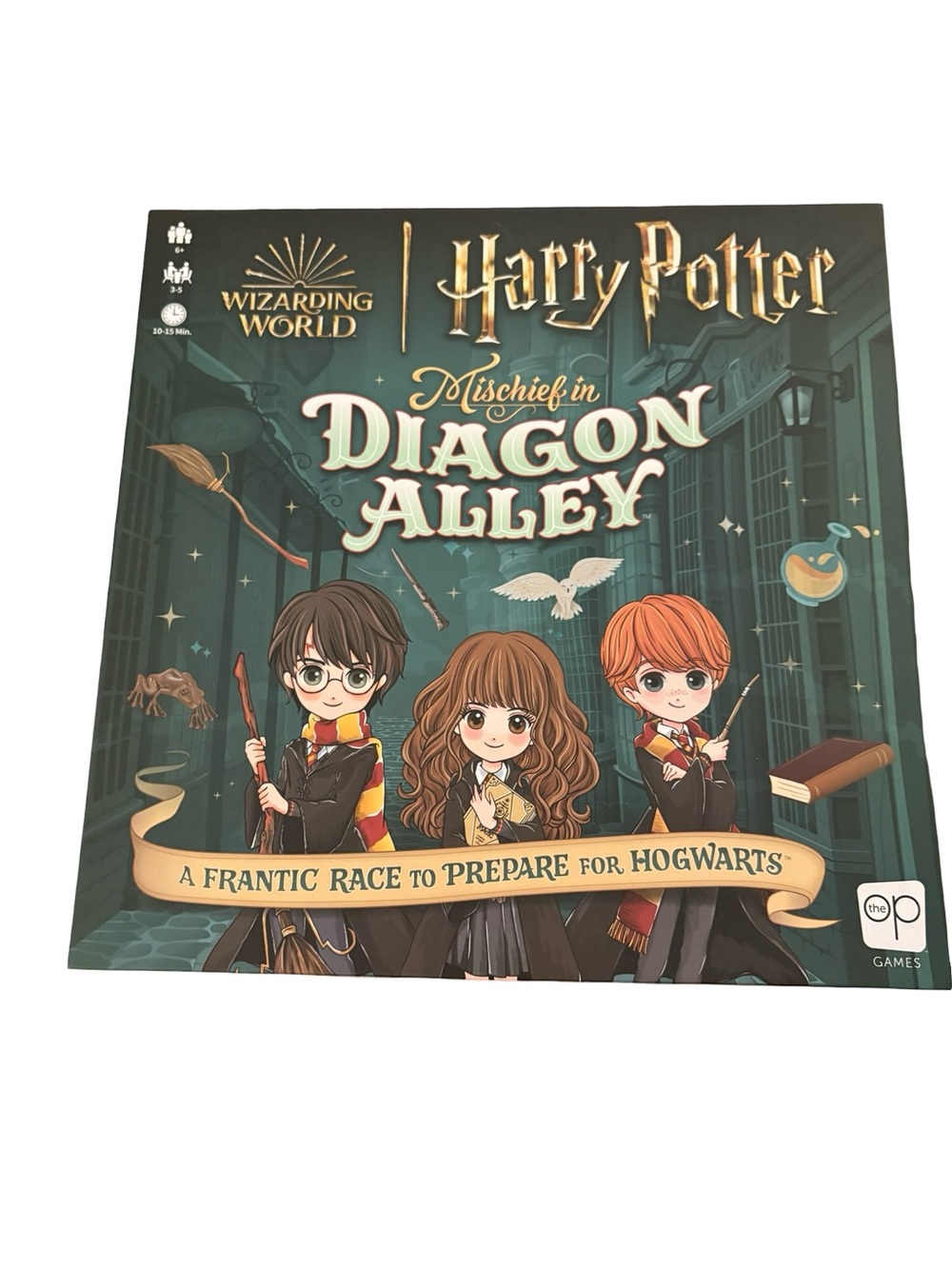 Harry Potter Mischief On Diagon Alley Family Night Strategy Board Game Wizard